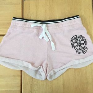 No Boundaries, pink Poly/Cotton blend shorts